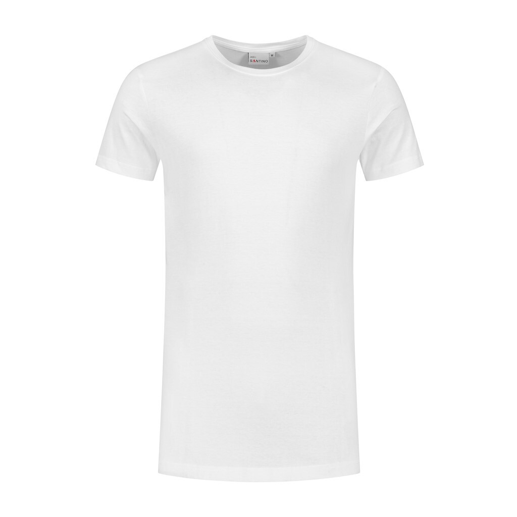 Santino T-shirt Jace+ C-neck - White - Basic Line
