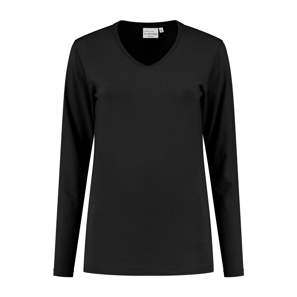 Santino T-shirt Ledburg Ladies - Black - Advance