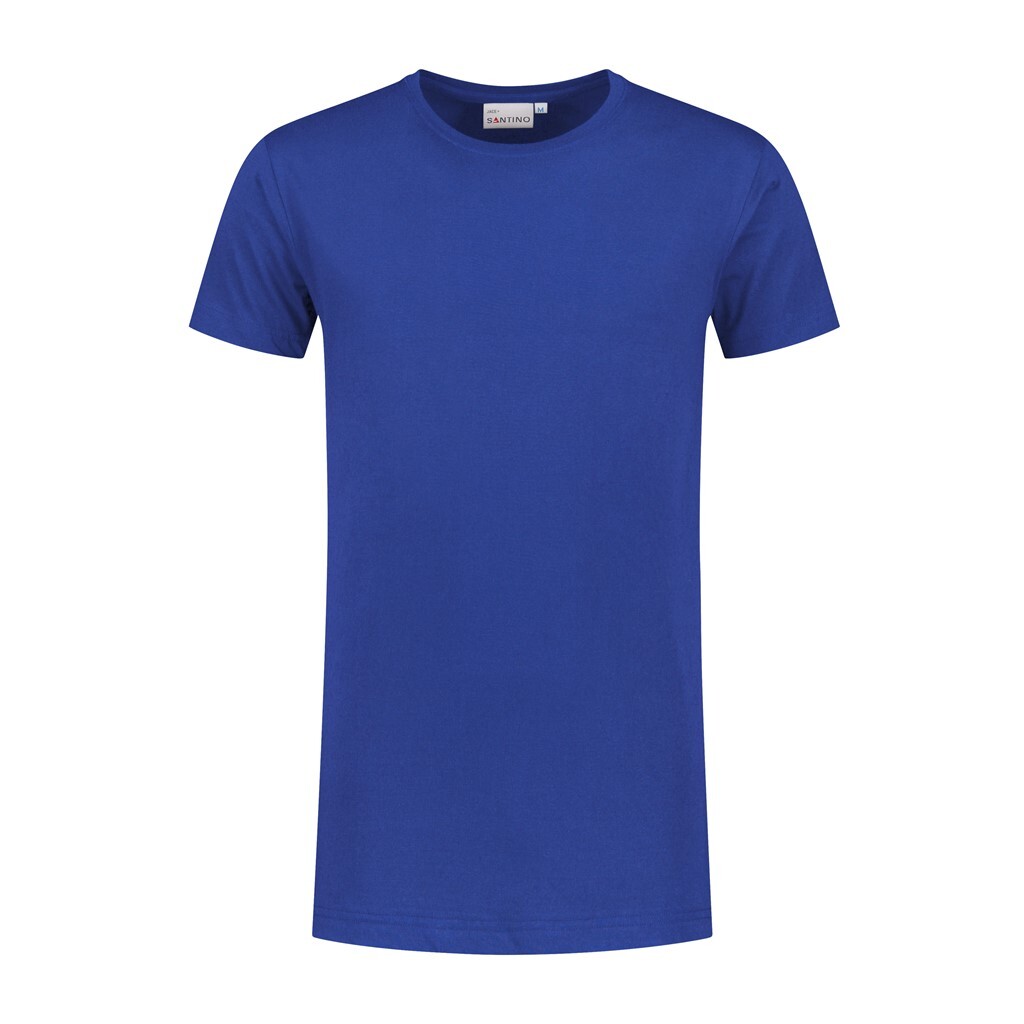 Santino T-shirt Jace+ C-neck - Royal Blue - Basic Line