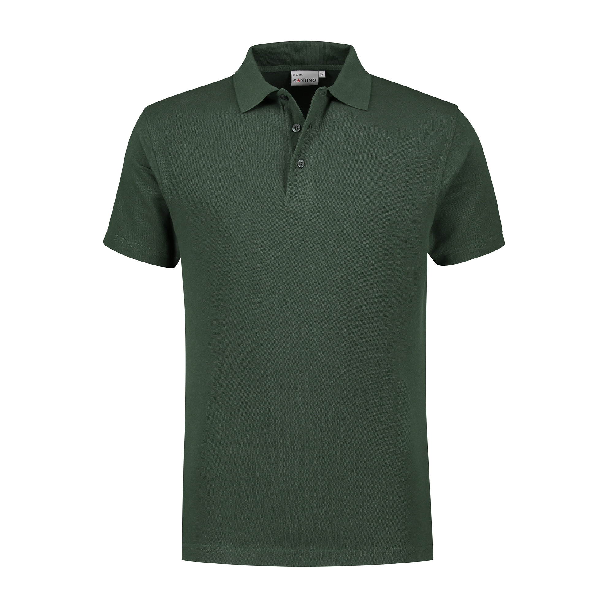 Santino Poloshirt Charma - Dark Green  - Basic Line