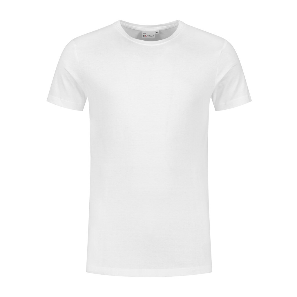 Santino T-shirt Jace C-neck - White - Basic Line