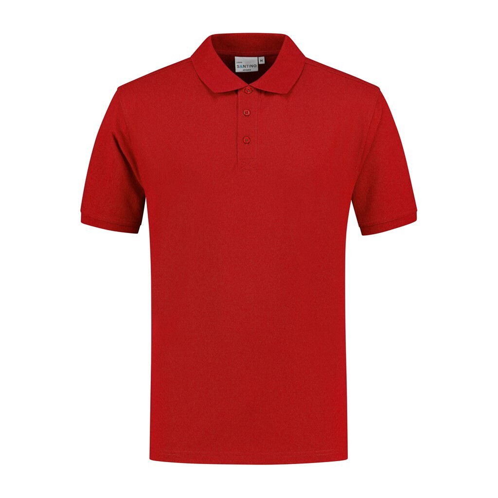 Santino Poloshirt Leeds - True Red - Advance