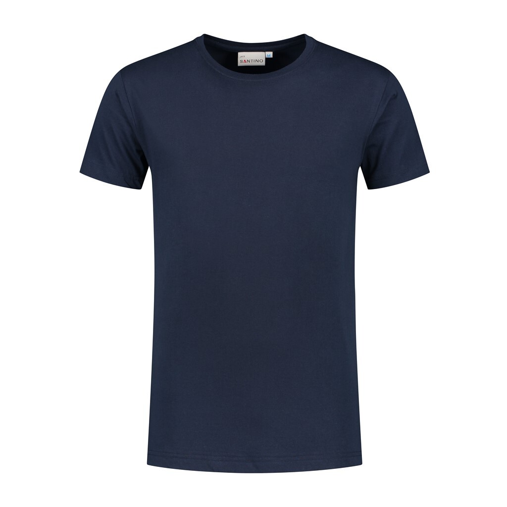 Santino T-shirt Jace C-neck - Real Navy - Basic Line