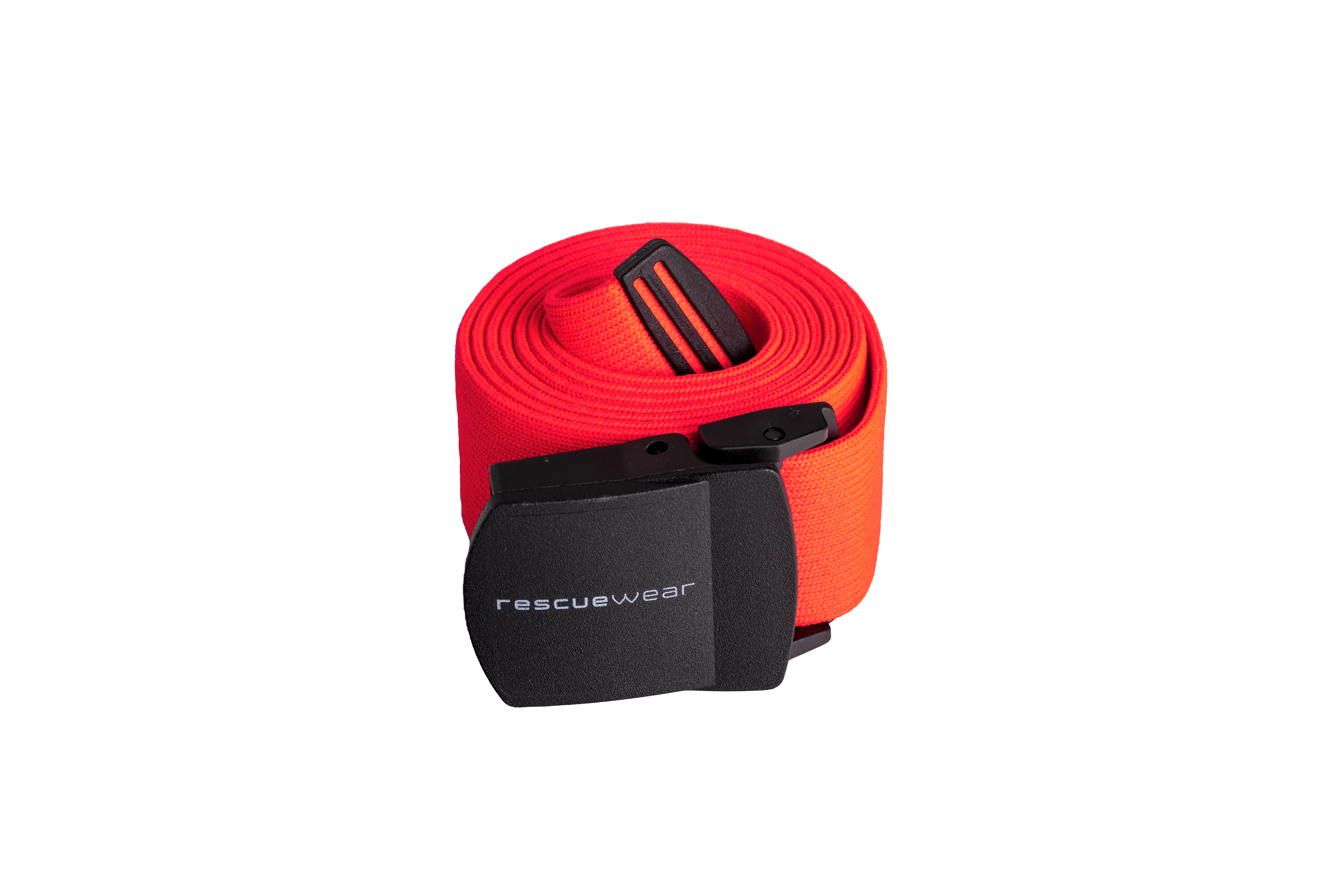 Rescuewear Gürtel 33911 universal (130 cm) verstellbare Schließe, Neon Rot  - 130