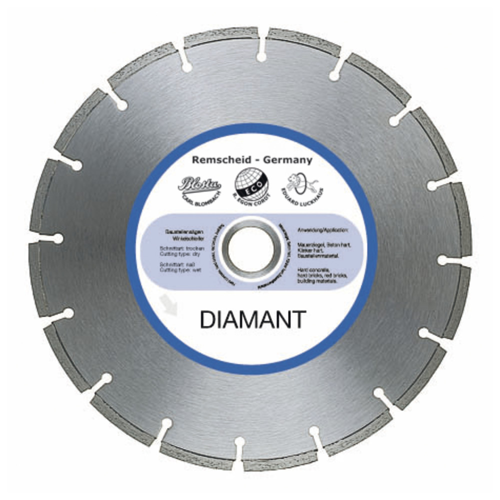 Dönges Diamant-Trennscheibe, 180 x 2,4 mm, alle Baumaterialien