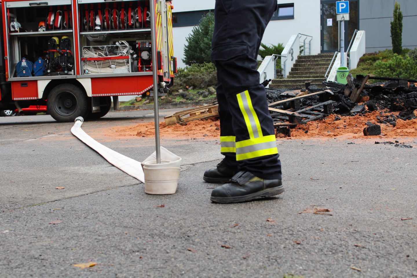 Schlauchwickler Feuerwehr - schnell, praktisch, kraftsparend