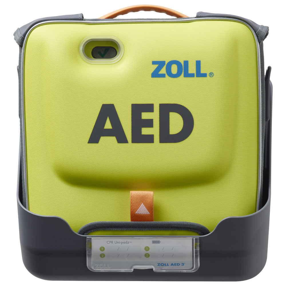 Zoll Wandhalterung für AED 3, Gerät in Tasche