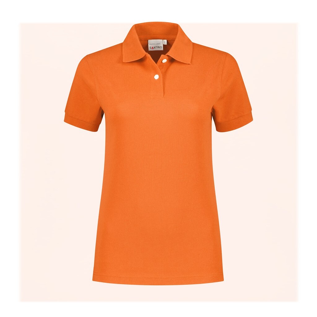 Santino Poloshirt Charma Ladies - Orange - Basic Line