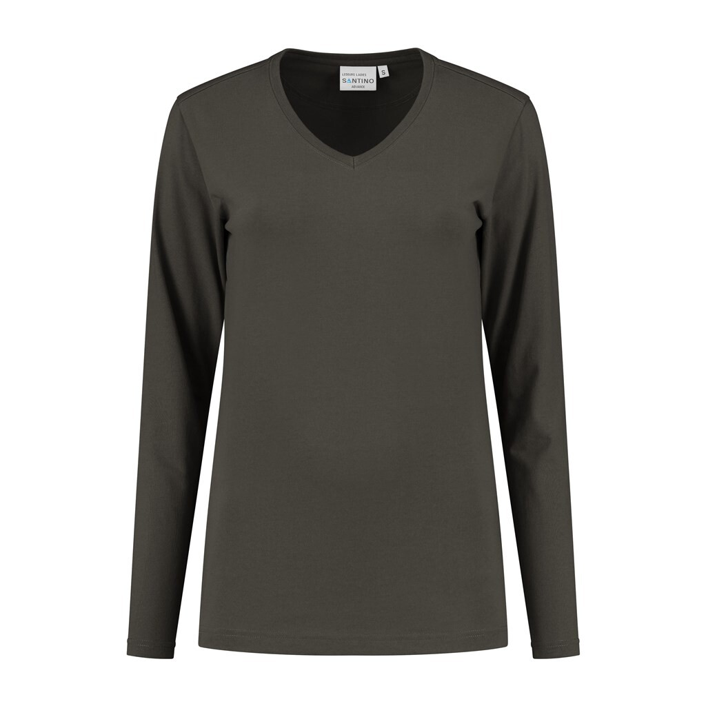 Santino T-shirt Ledburg Ladies - Charcoal - Advance