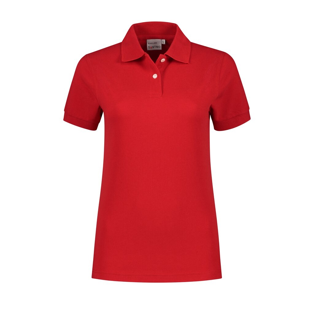Santino Poloshirt Ricardo Ladies - Red - Basic Line