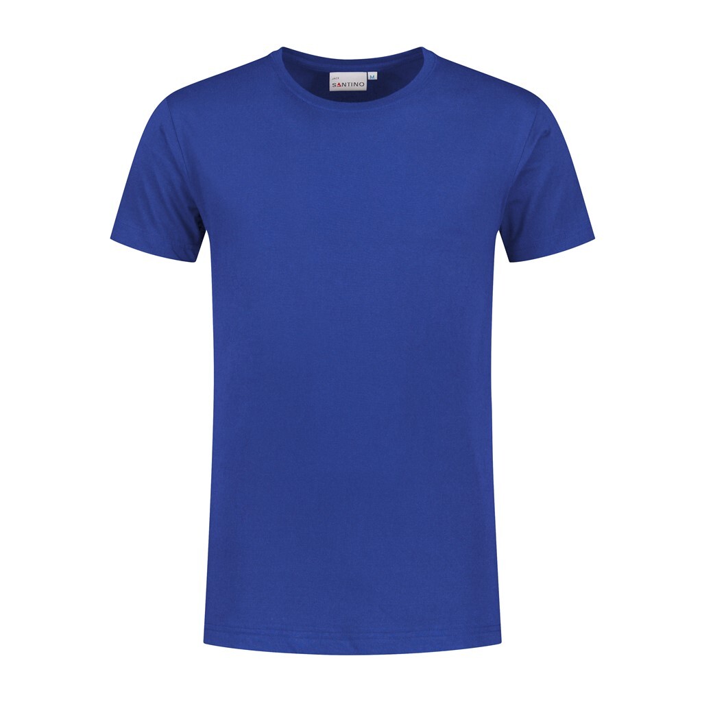 Santino T-shirt Jace C-neck - Royal Blue - Basic Line